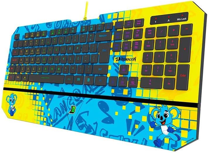 Teclado Gamer Brancoala RGB - Original - Redragon