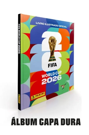 Álbum Capa Dura Copa do Mundo FIFA 2026 Panini Oficial