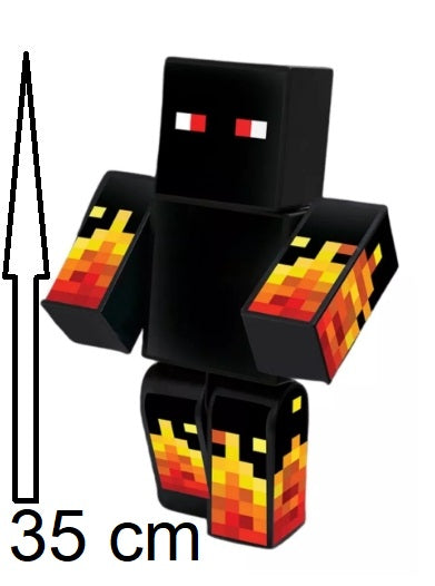 Boneco Athos Minecraft 35 cm Original - Algazarra