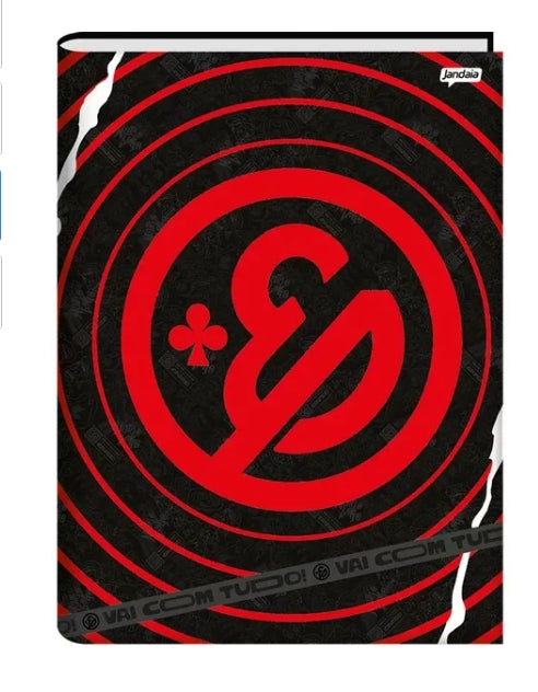 Caderno Enaldinho Brochura 1/4 Capa Dura 80 Folhas - Jandaia