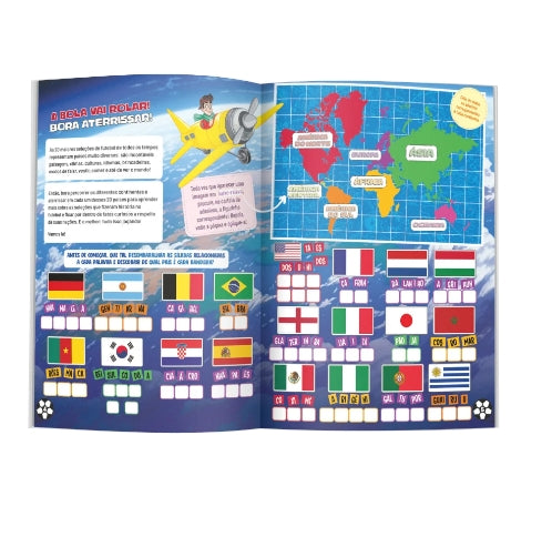 Enaldinho na Copa: Livro de Jogos e diversão - Pixel