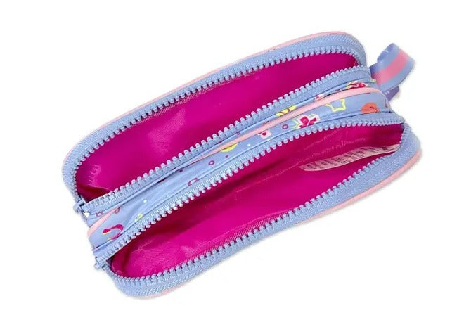 Estojo Luluca Escolar Duplo Ziper - Original Clio