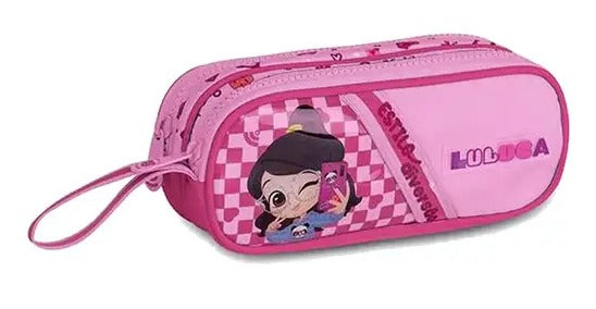 Estojo Luluca Escolar Duplo Ziper - Original Clio