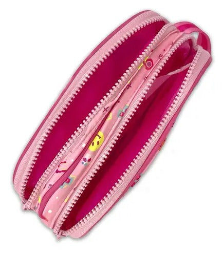 Estojo Luluca Escolar Duplo Ziper - Original Clio