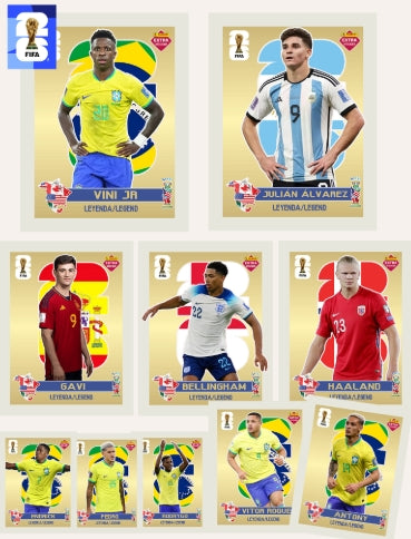 O Kit com 12 Pacotes de Figurinhas Copa do Mundo FIFA 2026