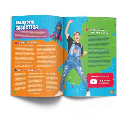 Livro Gato Galáctico Arte Galáctica - Editora Pixel