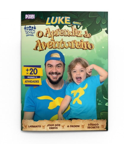 Livro Luccas Neto Luke em: O Aprendiz de Aventureiro - Editora Pixel