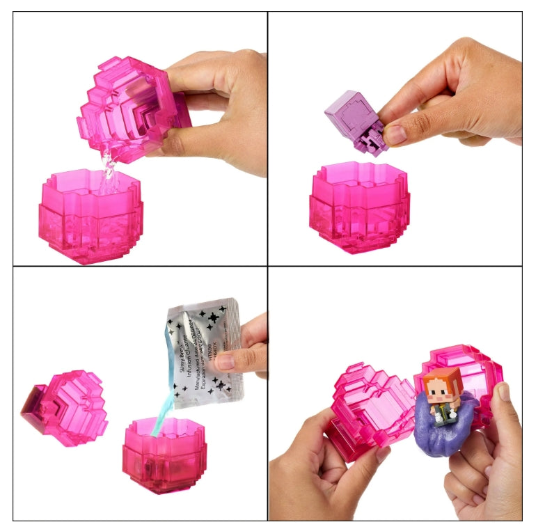 Minecraft Mini Figura e Poção Brewing Mob Reveal - Mattel HTK99