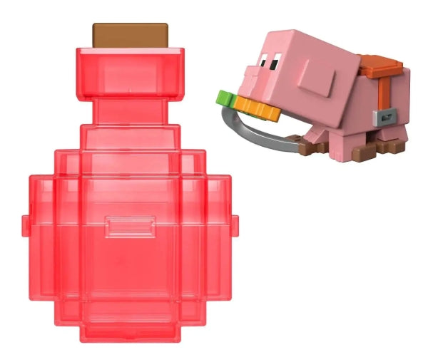 Minecraft Mini Figura e Poção Brewing Mob Reveal - Mattel HTK99