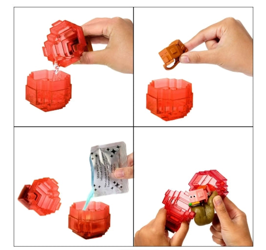 Minecraft Mini Figura e Poção Brewing Mob Reveal - Mattel HTK99