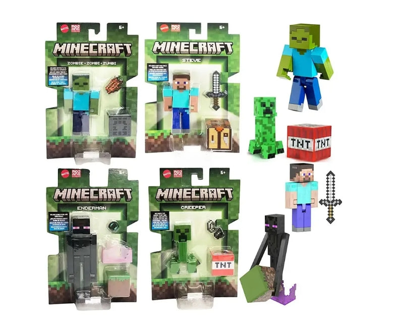 Minecraft Mini Bonecos Sortidos - Mattel GPT08