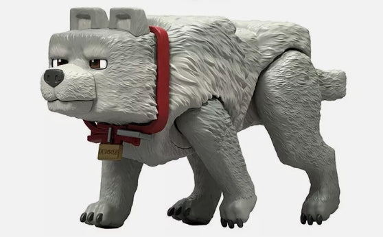 Boneco Minecraft de Ação do Cachorro Dennis e acessórios O Filme - Mattel