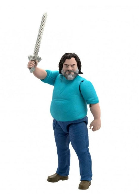 Boneco Minecraft Articulado O Filme Steve Jack Black - Mattel