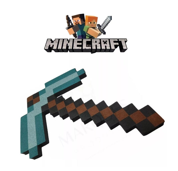 Picareta EVA Esmeralda Minecraft - Original Algazarra 45 cm