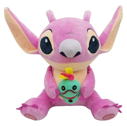 Pelúcia Angel e Scrump Lilo & Stitch Disney 33cm - Fun