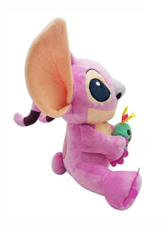 Pelúcia Angel e Scrump Lilo & Stitch Disney 33cm - Fun