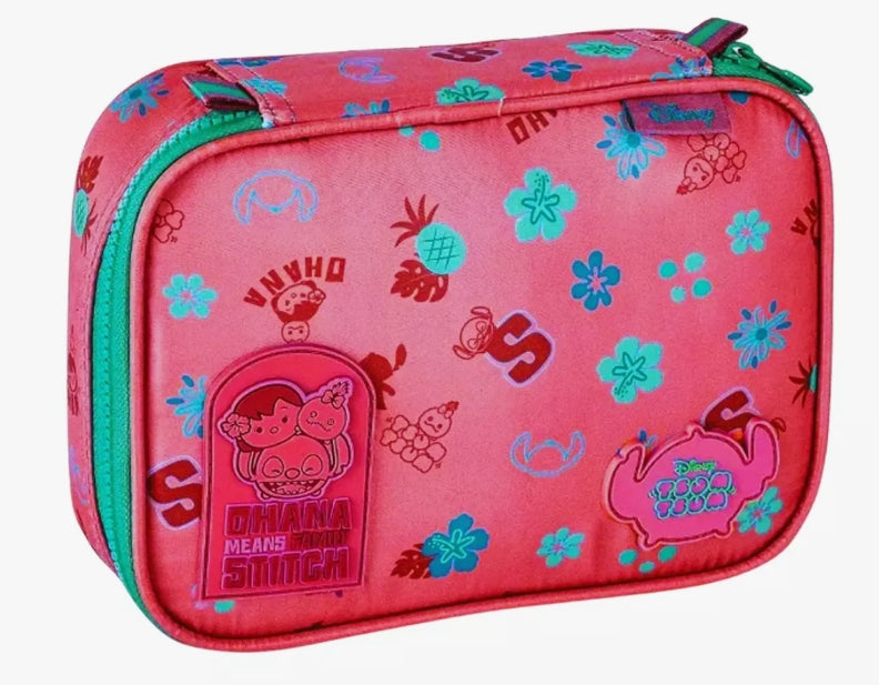 Estojo Escolar Stitch Box Tsum Tsum - Disney Clio