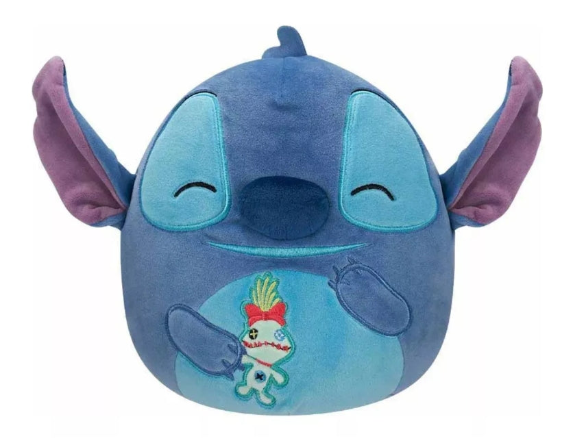 Stitch Pelúcia Squishmallow Disney - Sunny