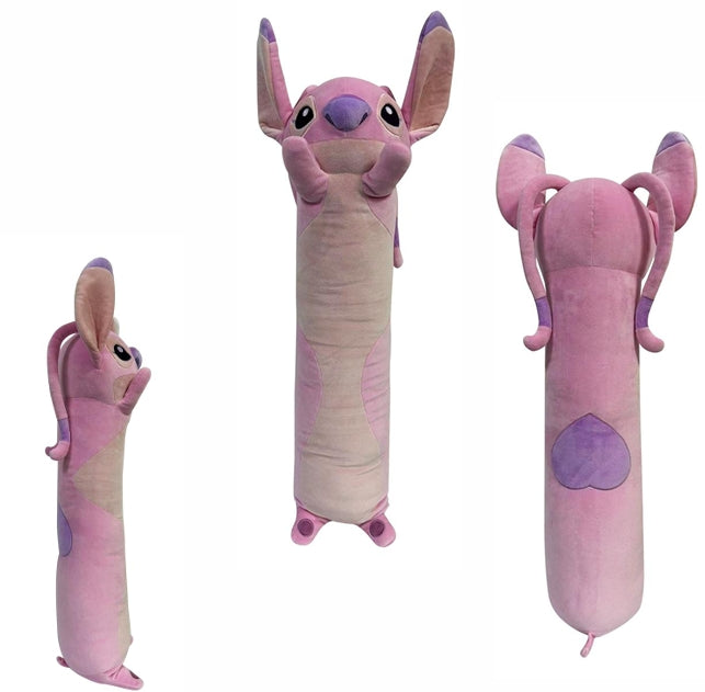 Pelúcia Almofada Lilo & Stitch e Angel Almofada 70cm - Disney Fun