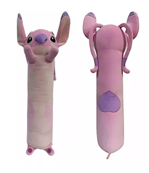 Pelúcia Almofada Lilo & Stitch e Angel Almofada 70cm - Disney Fun