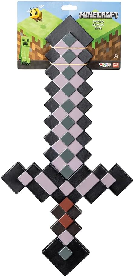 Minecraft Vanilla coleção Acessório de Batalha Espada de Pedra - Mattel