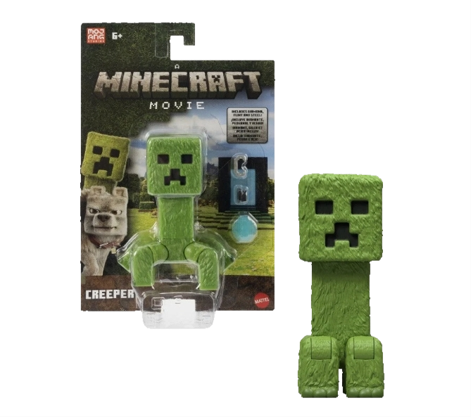 Boneco Creeper Minecraft O Filme JFR58
