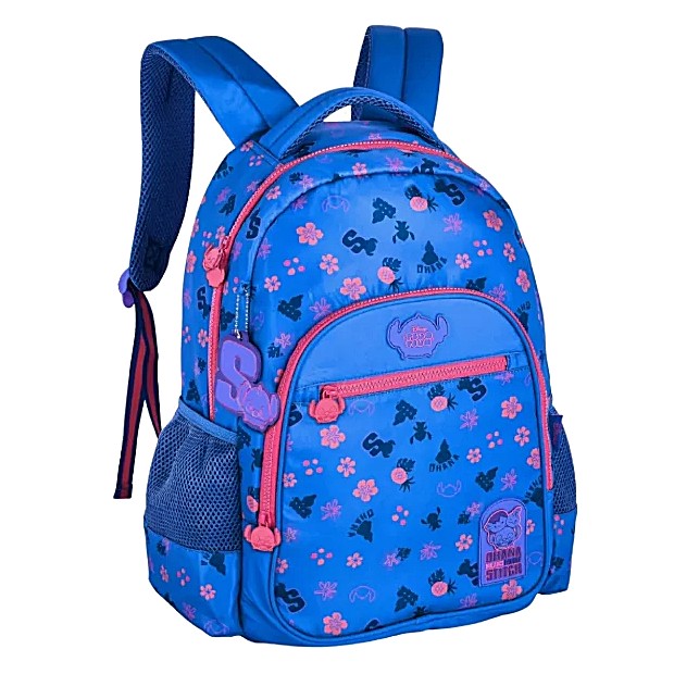 Mochila Escolar Stitch Costas Juvenil Tsum Tsum Disney - Original Clio