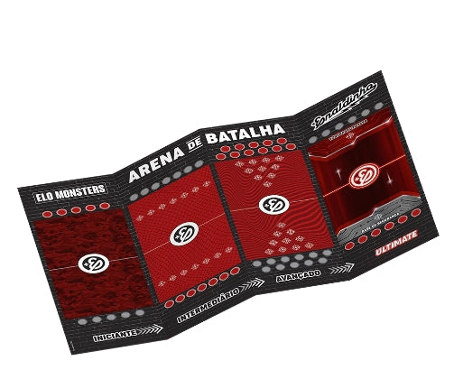 Kit Arena de Batalha + 3 Gogo's + 3 livrinhos Elo Monster Books Enaldinho - Pixel