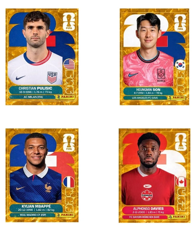 O Kit com 12 Pacotes de Figurinhas Copa do Mundo FIFA 2026