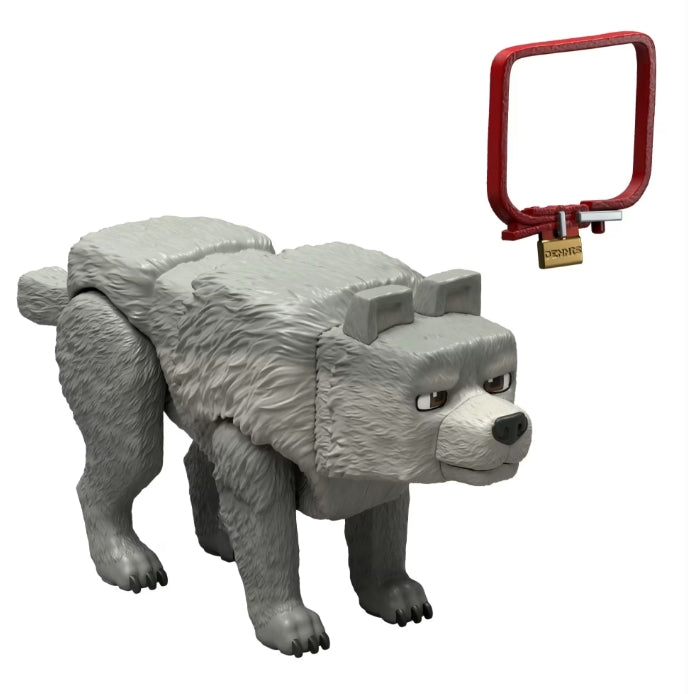 Boneco Minecraft  de Ação do Cachorro Dennis e acessórios O Filme - Mattel