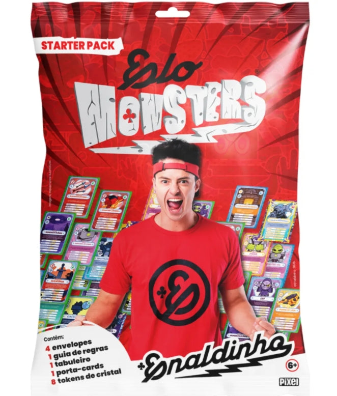 Coleção Starter Pack Elo Monsters Enaldinho - Pixel