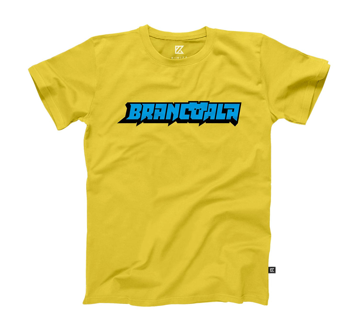 Camiseta Brancoala Amarela - Original - Kimiza