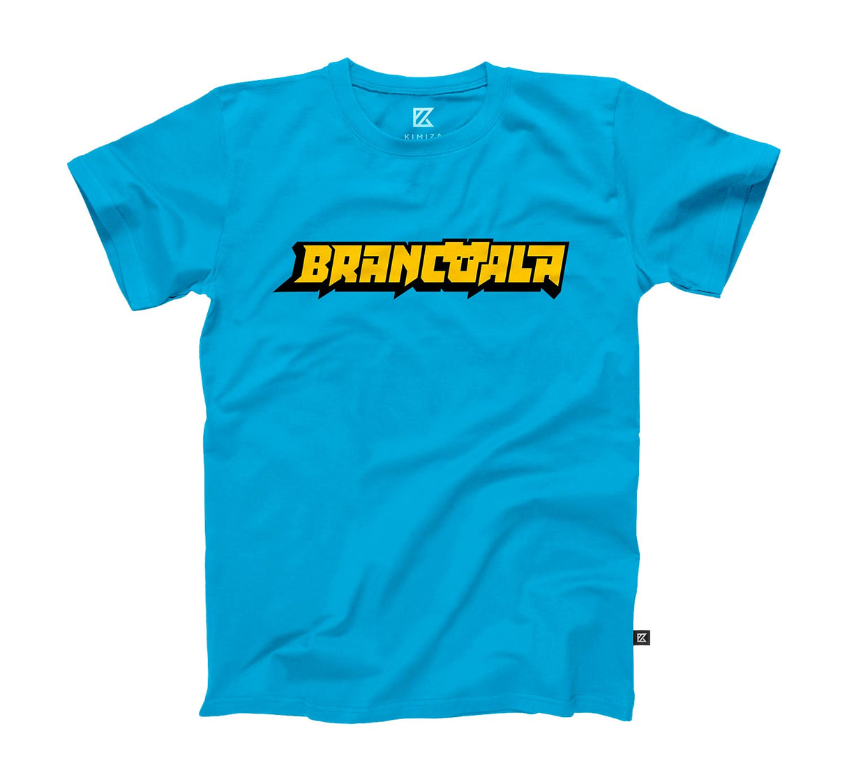 Camiseta Brancoala Azul - Original - Kimiza