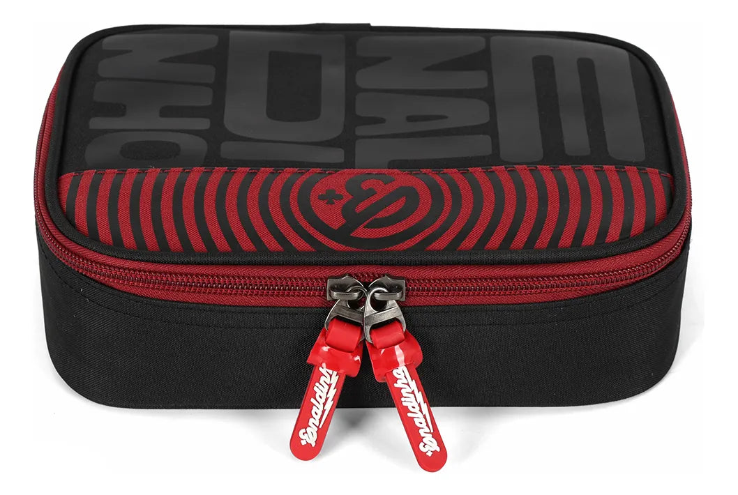 Estojo Box Escolar Infantil Enaldinho Preto Original - Lançamento Luxcel