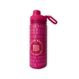 Kit Rebecca Bonbon Mochila Alças + Garrafa Squeeze Térmica 500ml Rosa - Original Clio