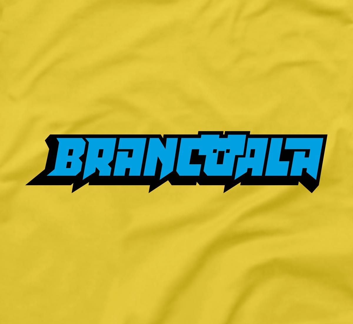 Camiseta Brancoala Amarela - Original - Kimiza