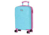 Mala Viagem Stitch Dupla face Azul e Rosa Disney Luxcel