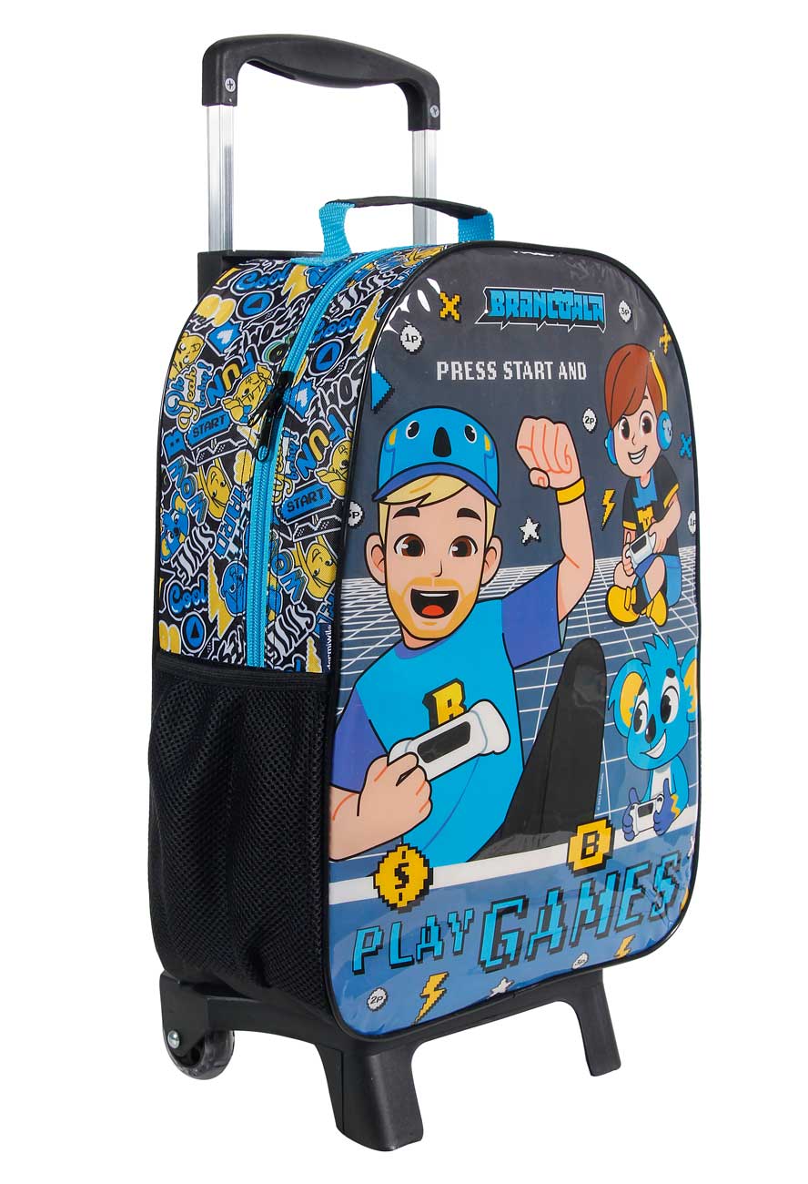 Mochila com Rodinhas Brancoala Games